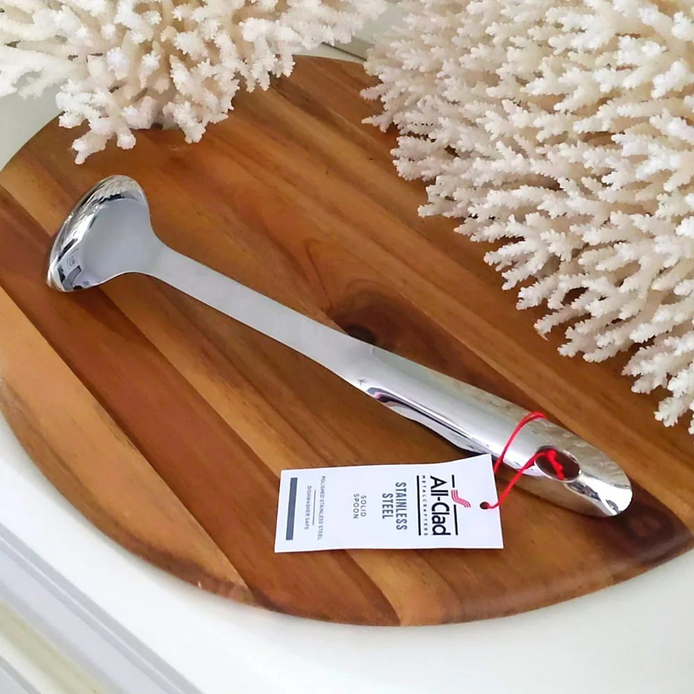All-Clad 🔥NWT🔥 -solid cooking spoons. NEVER USED! Quality peace for kitchen.A+